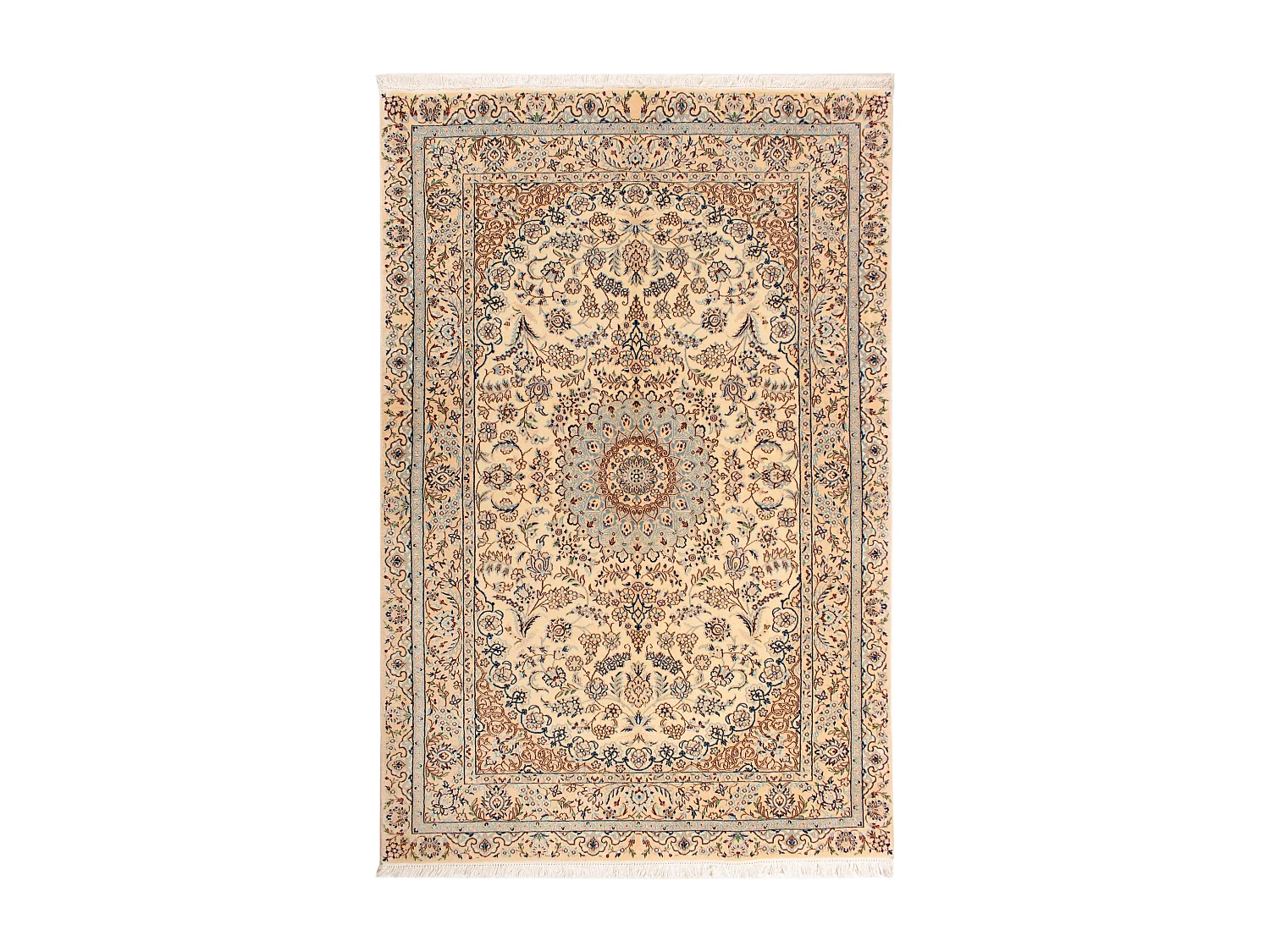 Tappeto Persiano Nain 6La | 116x175 cm