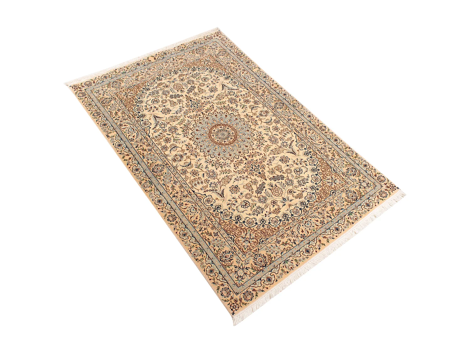 Tappeto Persiano Nain 6La | 116x175 cm