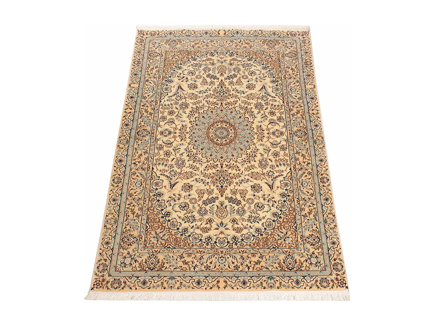 Tappeto Persiano Nain 6La | 116x175 cm