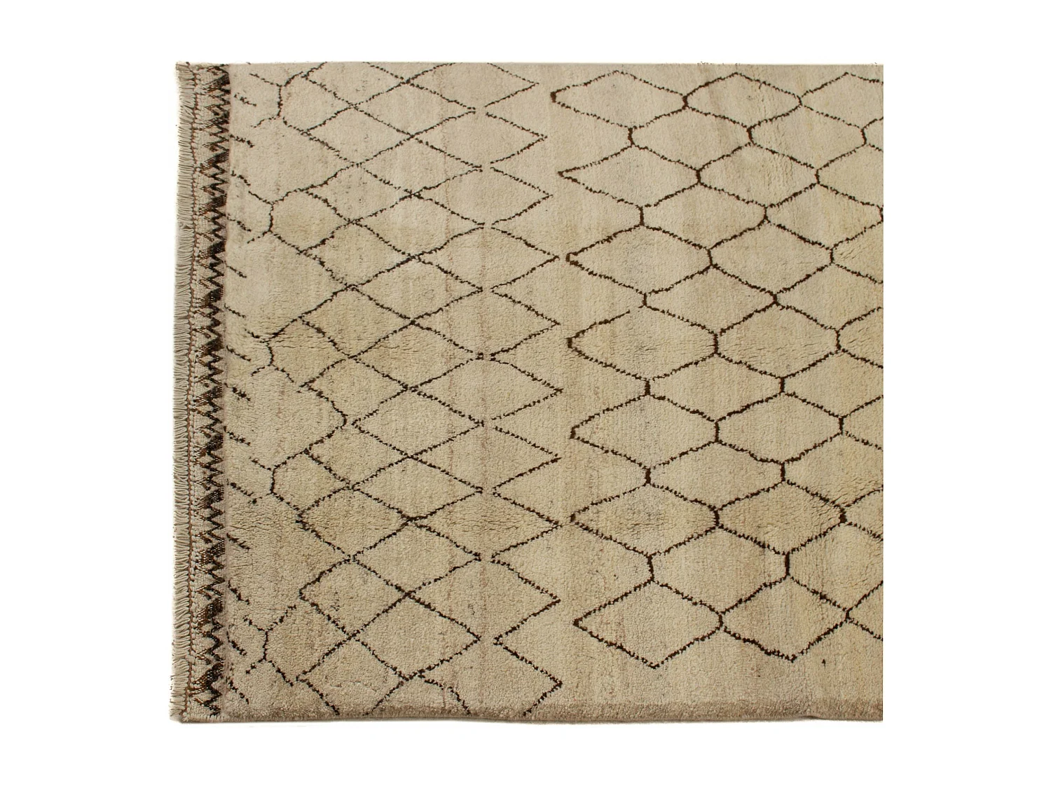 Tapis tribal berbère moderne | 124 x 175 cm