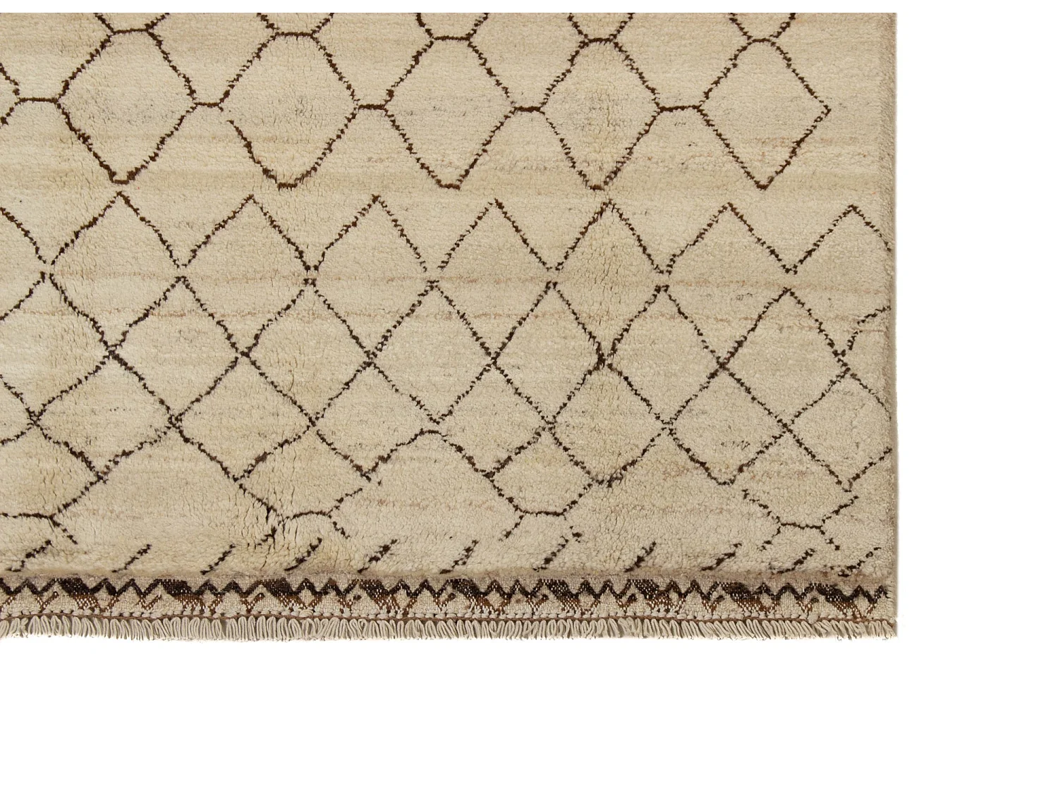 Tapis tribal berbère moderne | 124 x 175 cm