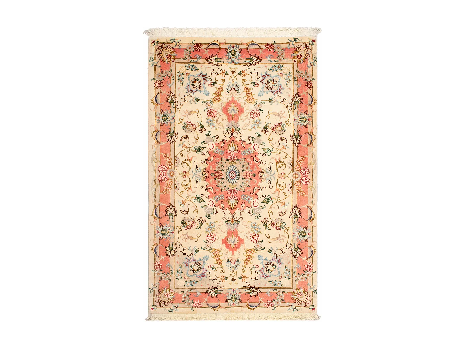 Tapete persa Tabriz 50Raj | 77x127cm