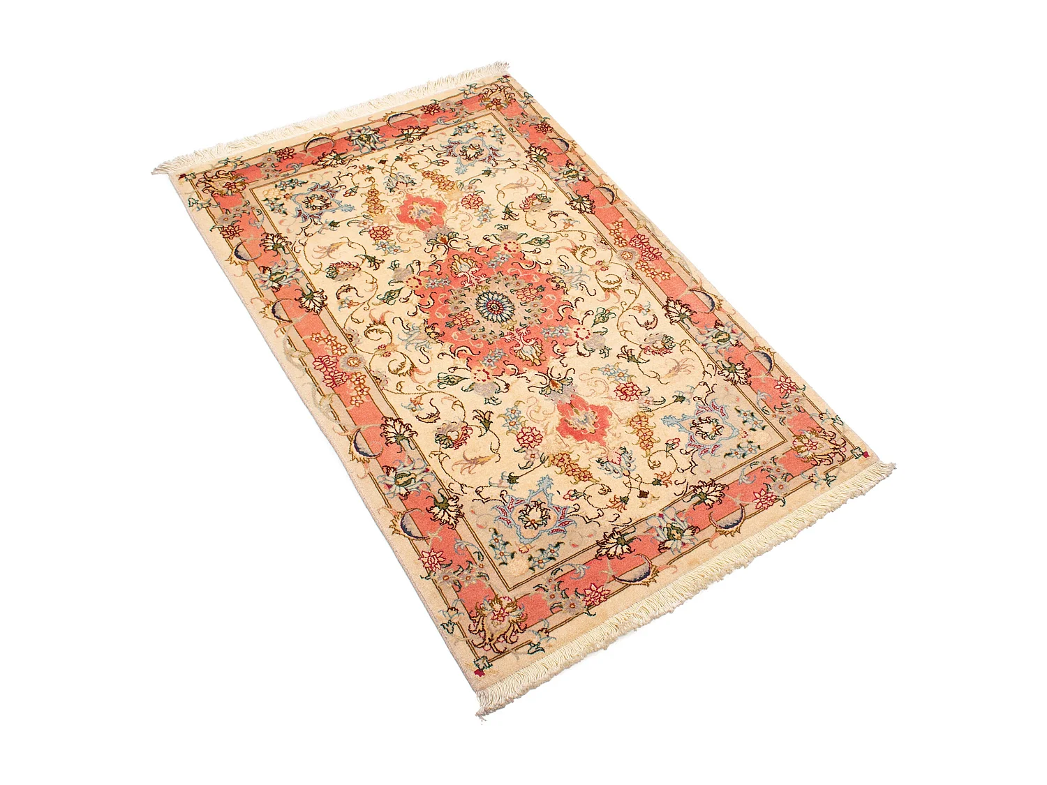Tapete persa Tabriz 50Raj | 77x127cm
