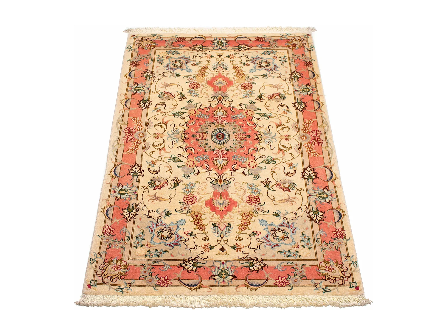 Tapete persa Tabriz 50Raj | 77x127cm