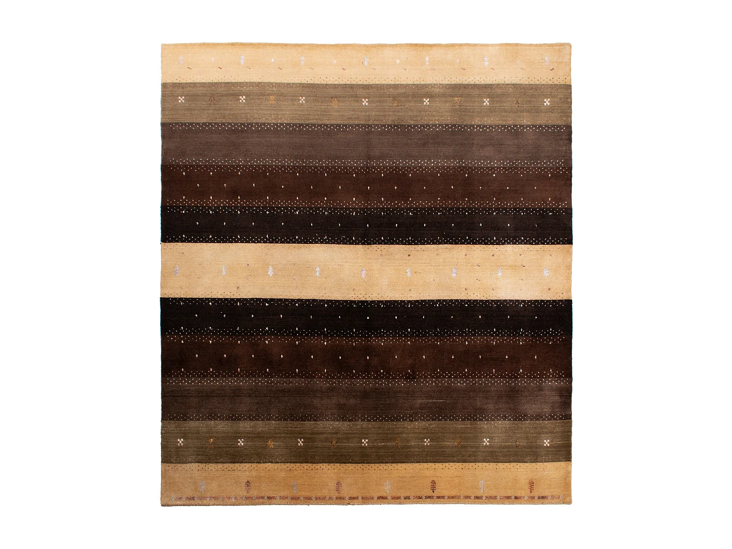 Tapis moderne tissé à la main | 202x238cm