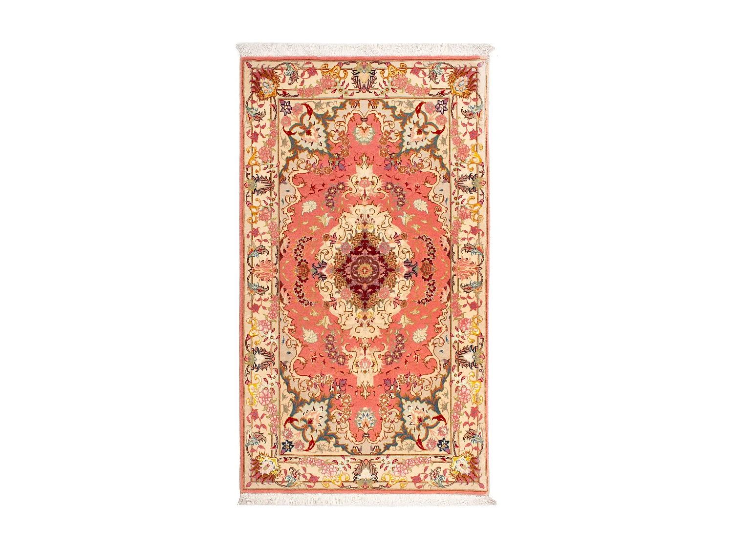 Tapis Persan Tabriz 50Raj | 74x125cm