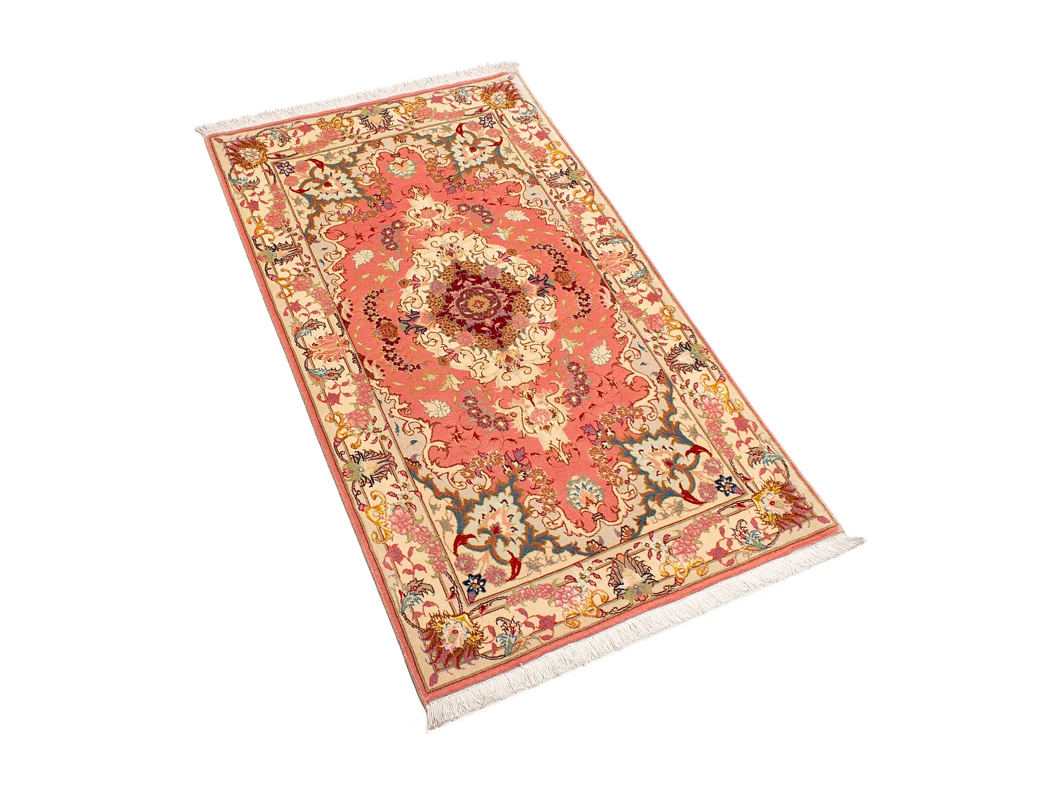 Tapis Persan Tabriz 50Raj | 74x125cm