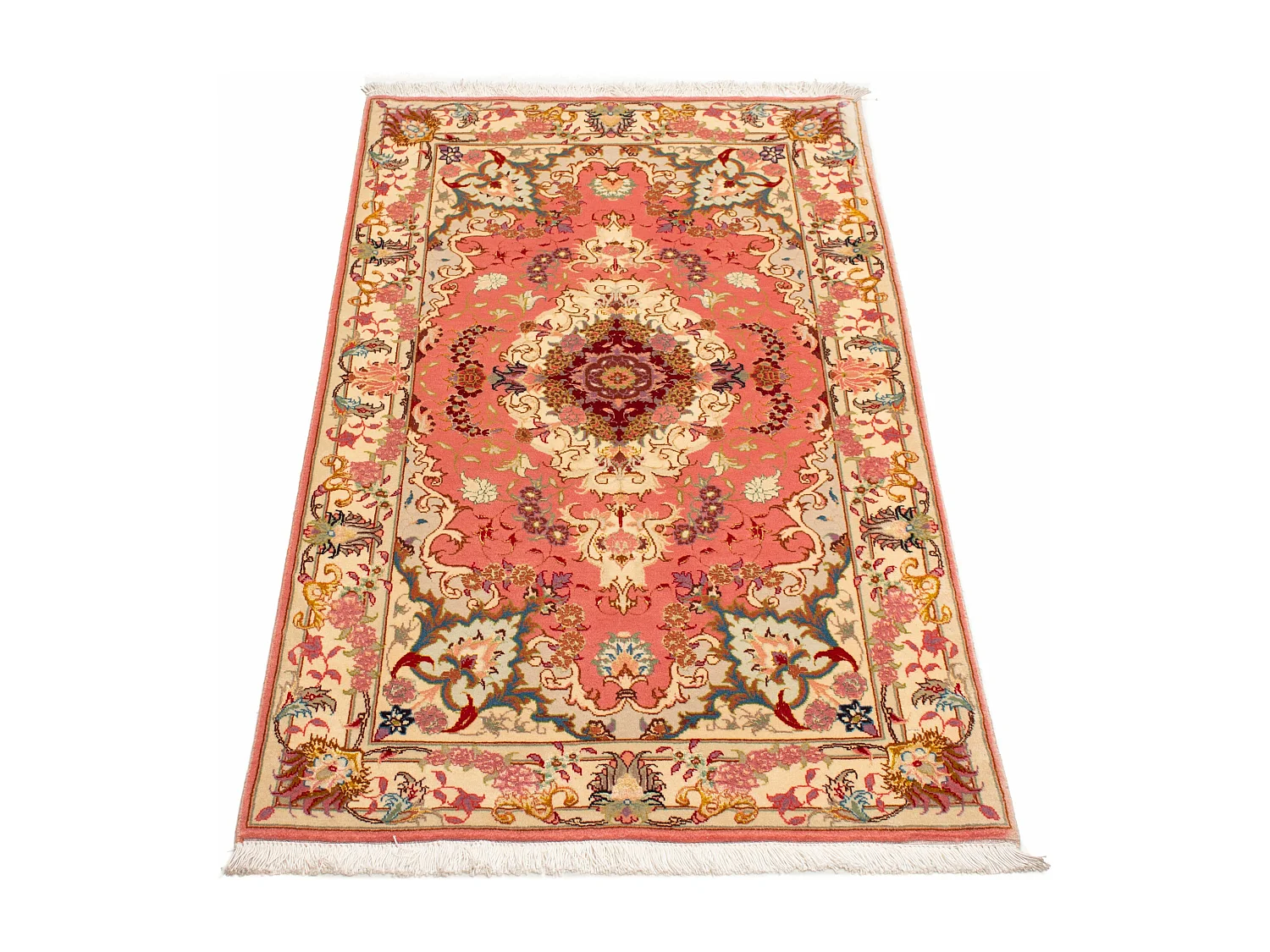 Tapis Persan Tabriz 50Raj | 74x125cm