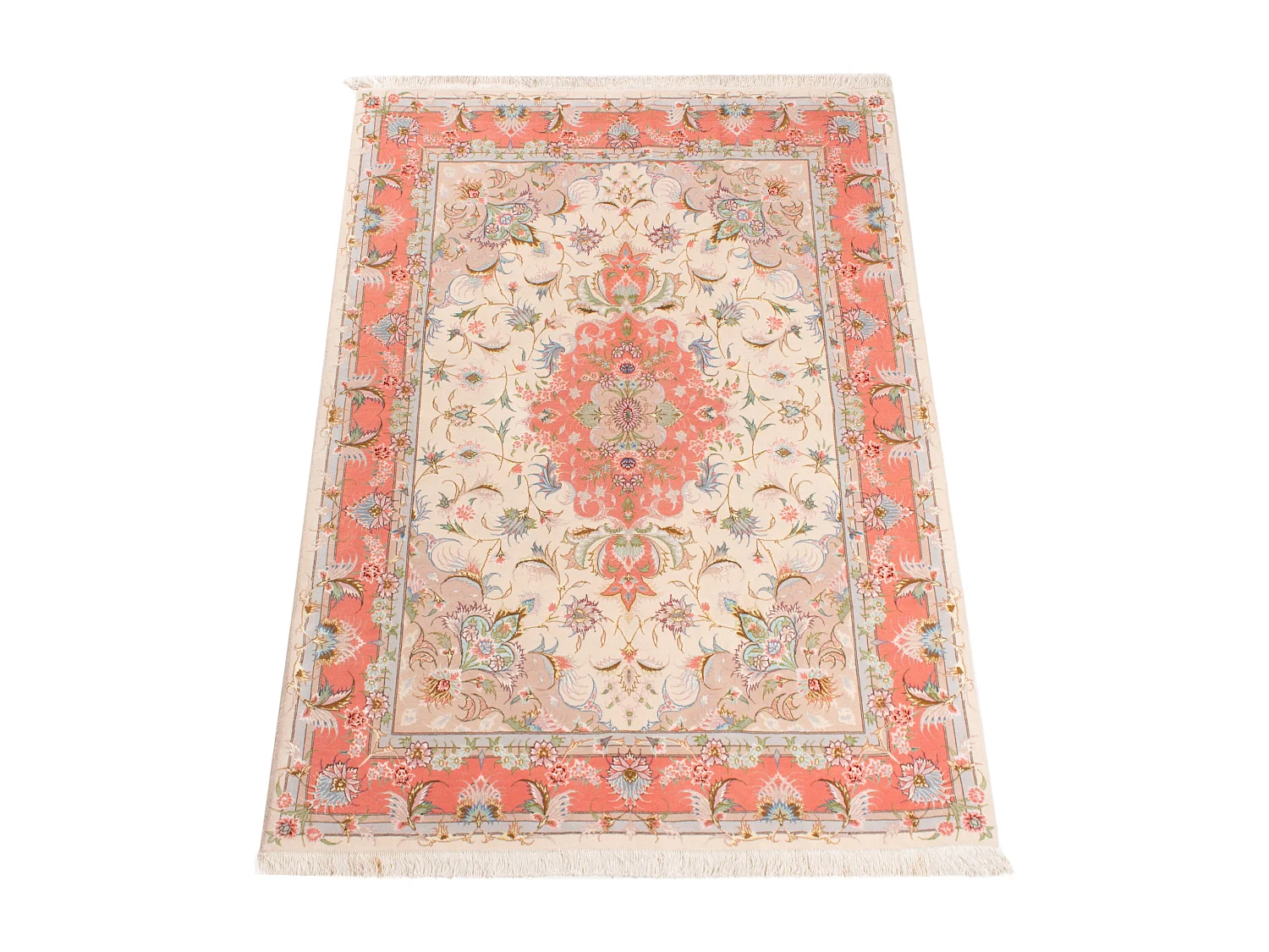 Tapis Persan Tabriz 50Raj | 151x210cm