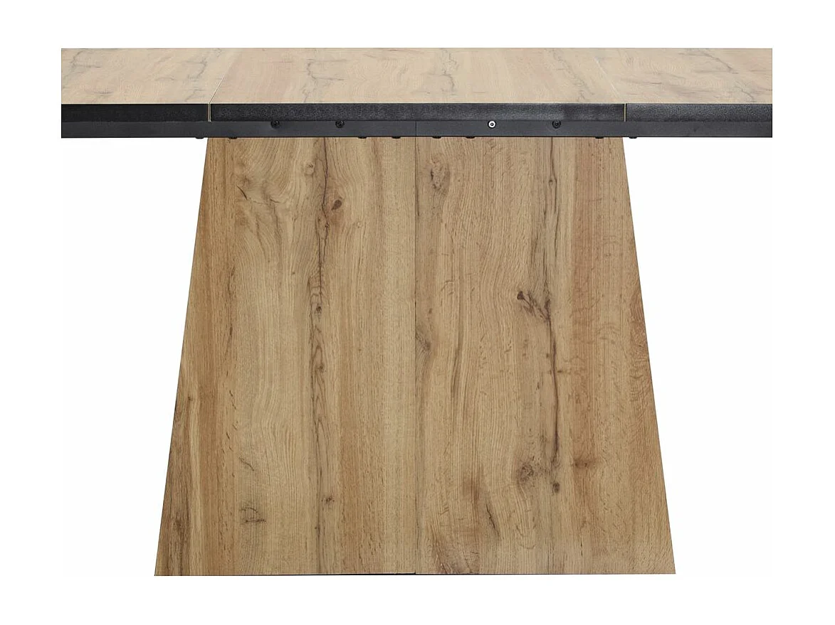 Table de salle à manger pour 4-6 personnes Table de cuisine moderne en bois table de bistrot non amovible Marron clair