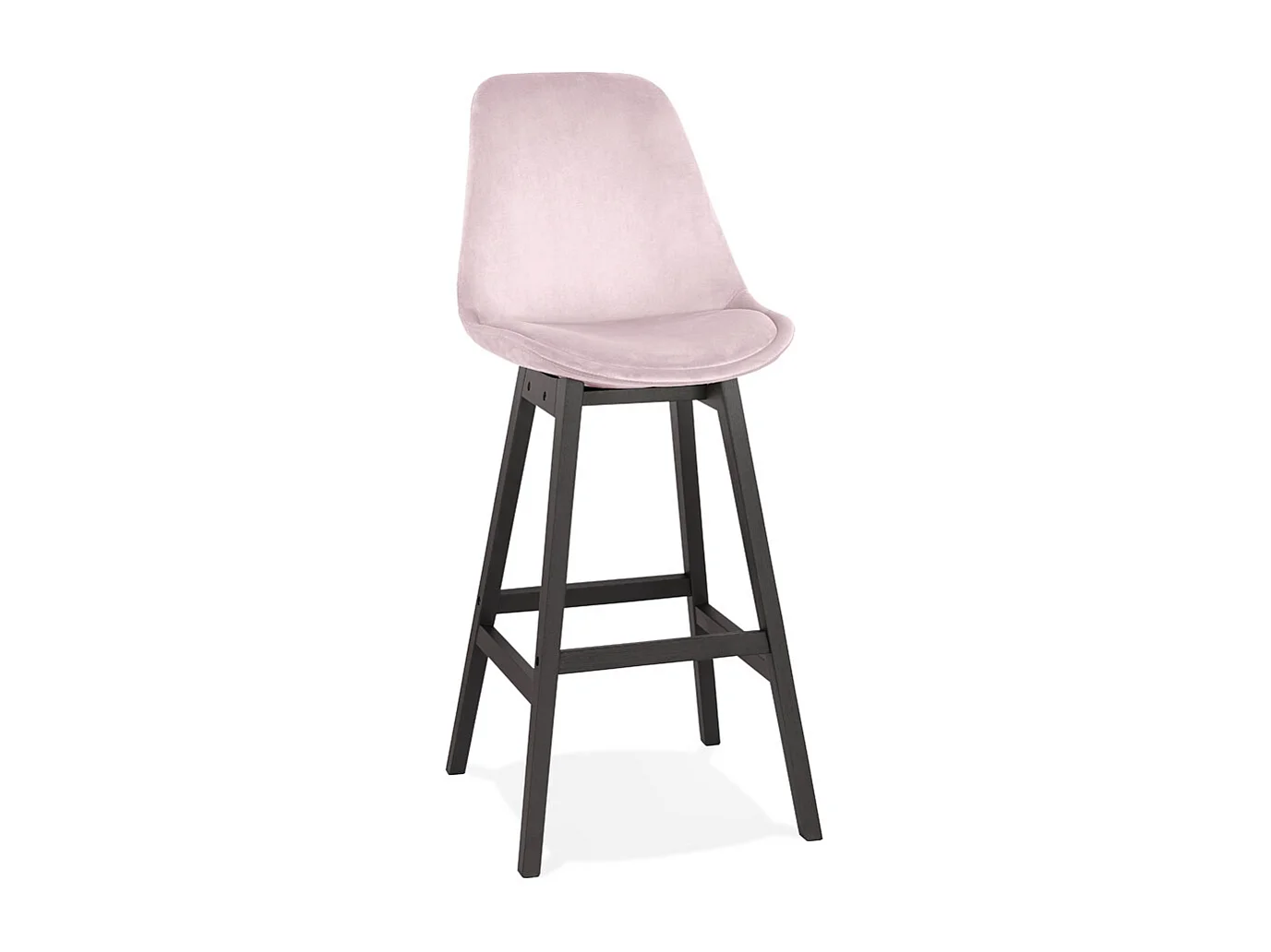 Barhocker - MORISS - roze - 48x56x113 cm