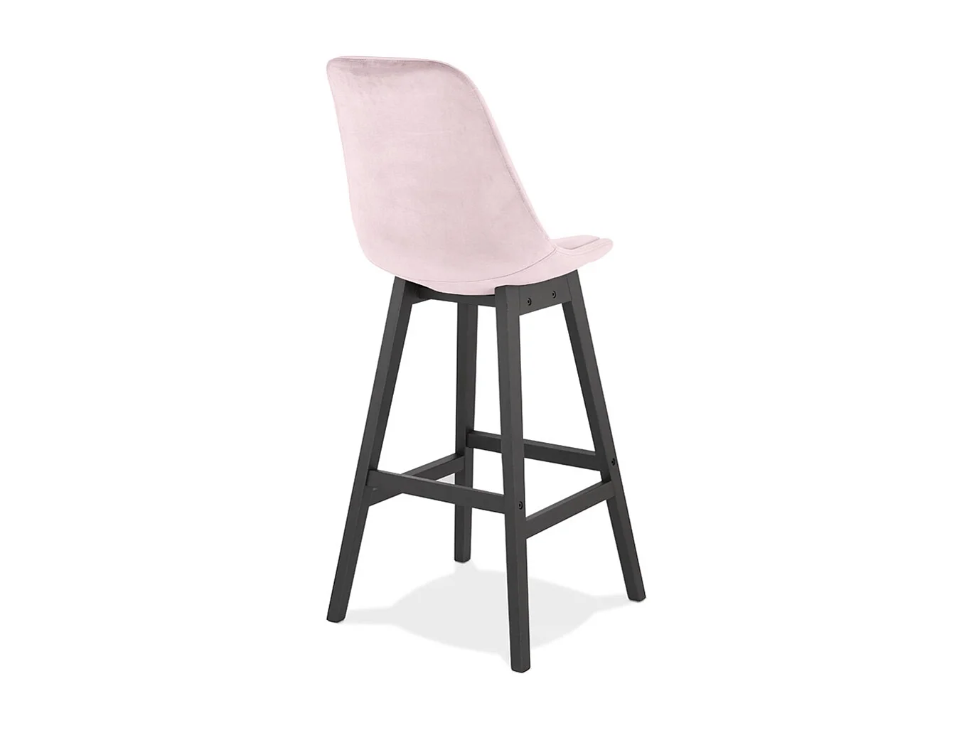 Barhocker - MORISS - roze - 48x56x113 cm