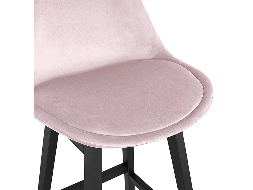 Barhocker - MORISS - roze - 48x56x113 cm