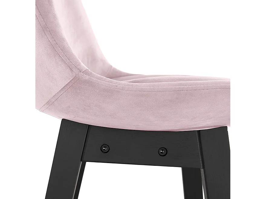 Barhocker - MORISS - roze - 48x56x113 cm