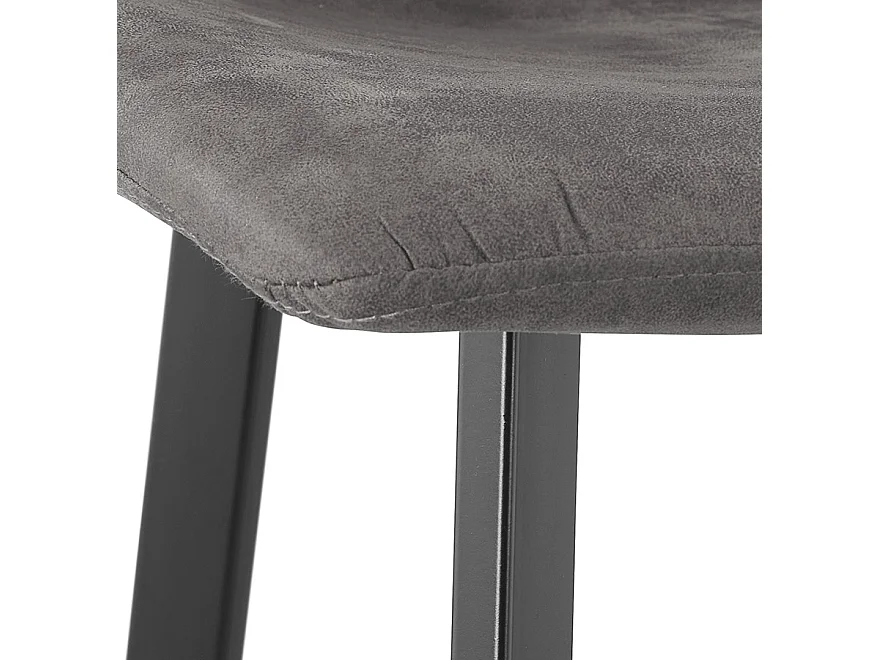 Barhocker - FUJI - grijs - 43x50,5x100 cm