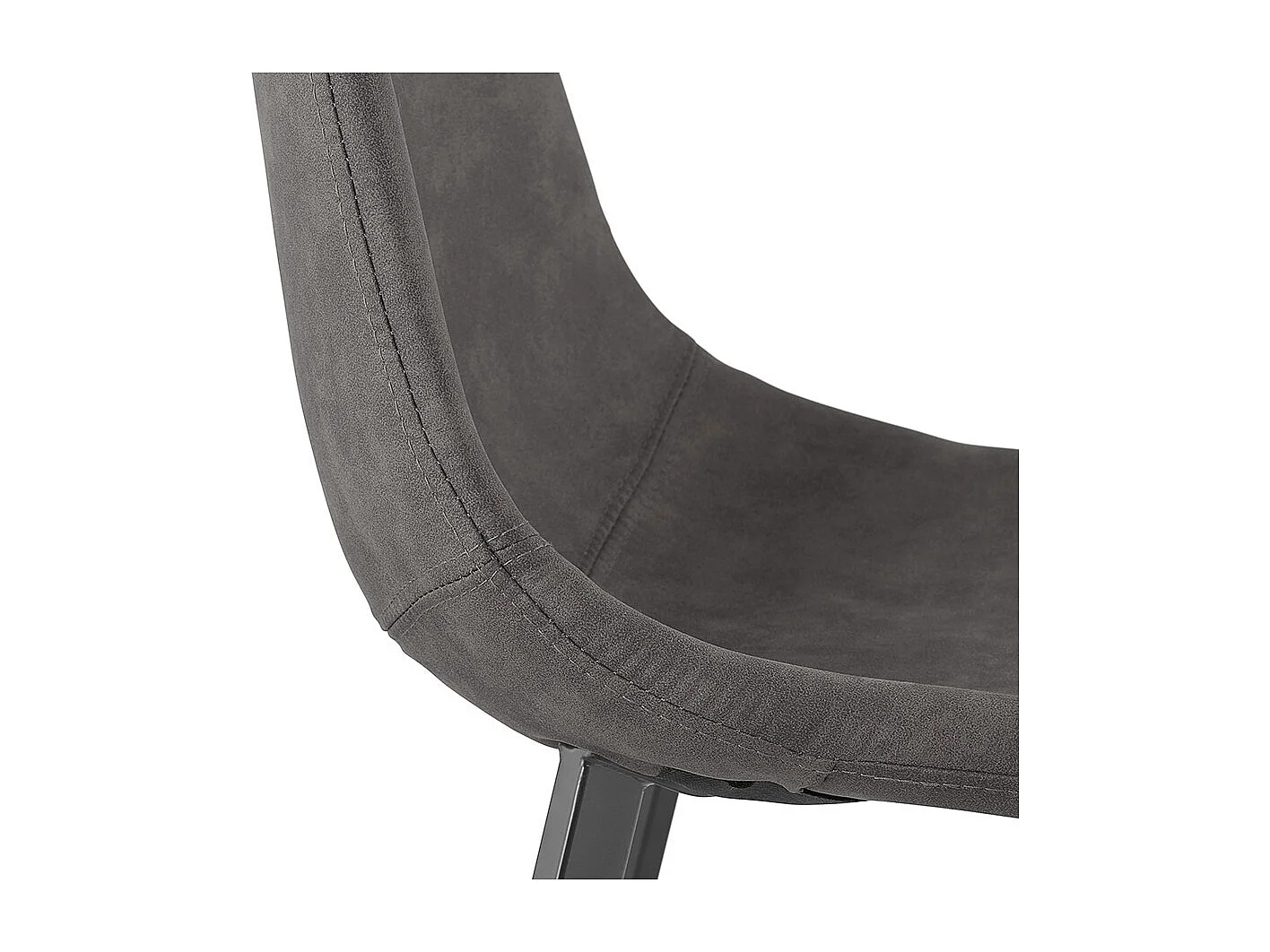 Barhocker - FUJI - grijs - 43x50,5x100 cm