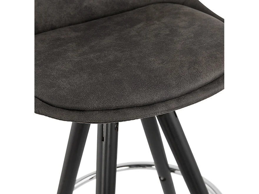 Sgabello per snack -MARKA - Grigio - 41x41x87 cm