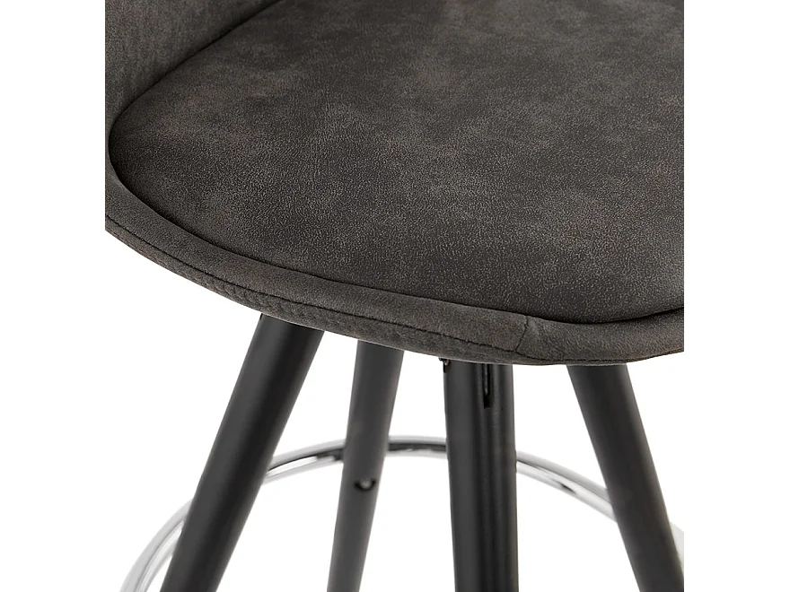 Sgabello per snack -MARKA - Grigio - 41x41x87 cm