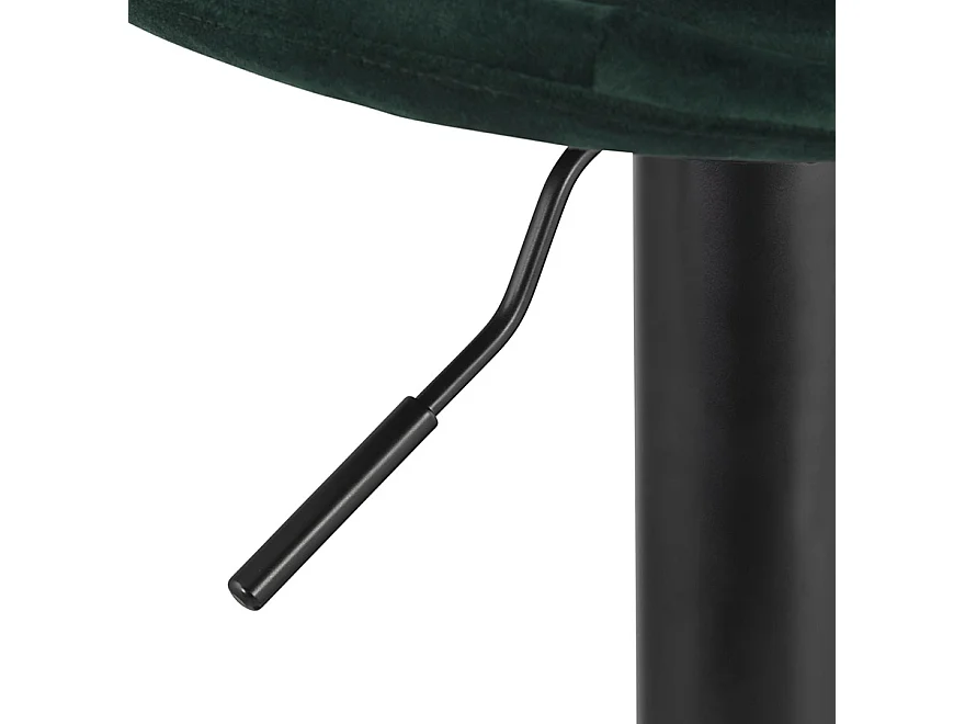 Tabouret de Bar Réglable Rotatif "Donovan" 107cm Vert