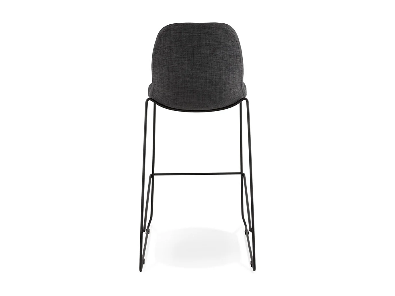 Barhocker - EKTOR - grijs - 52,5x54x111 cm