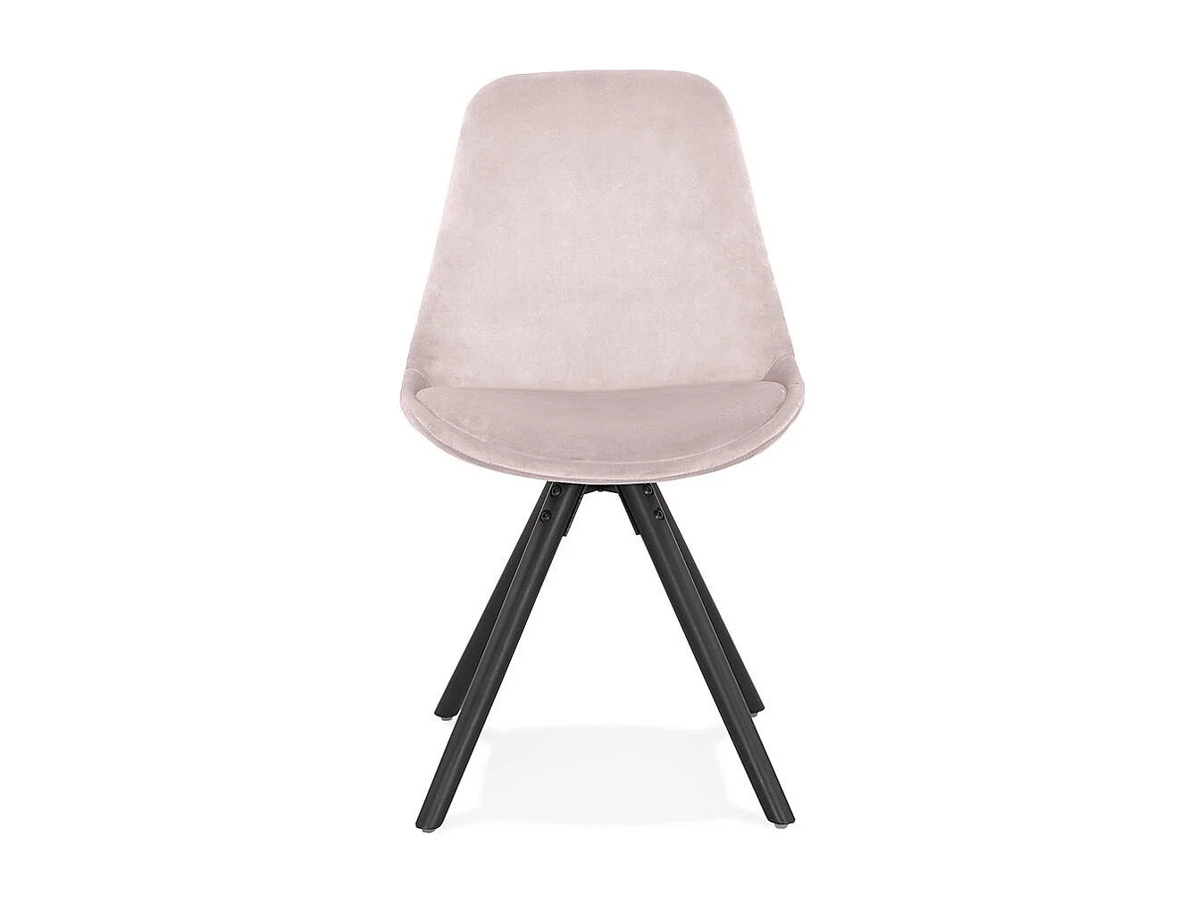 Vintage-Stuhl - RICKY - roze - 48x56x84 cm