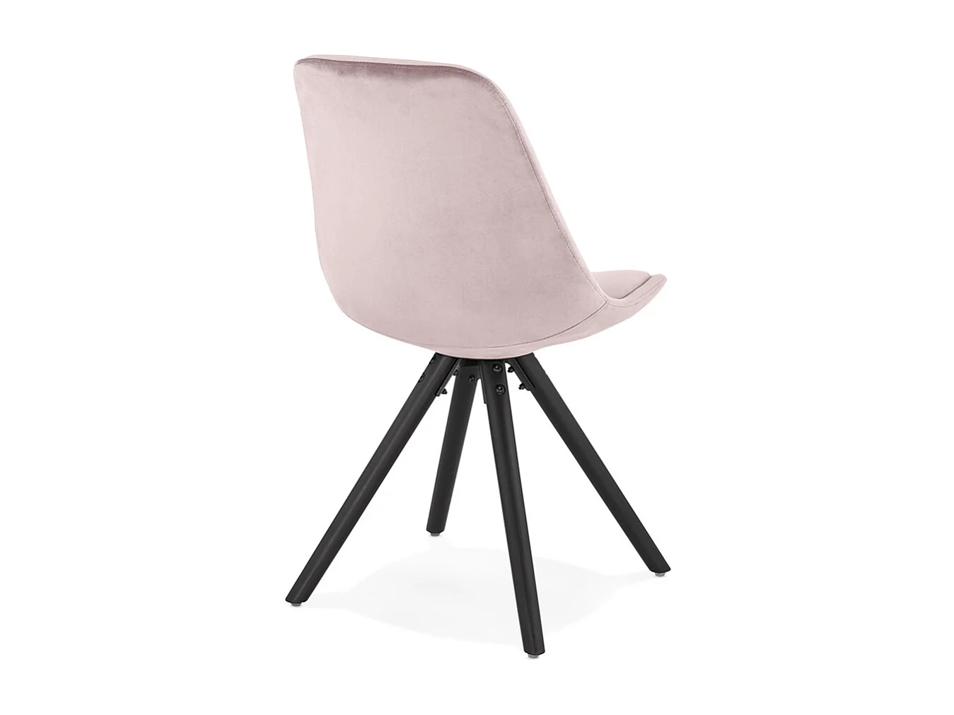 Vintage-Stuhl - RICKY - roze - 48x56x84 cm