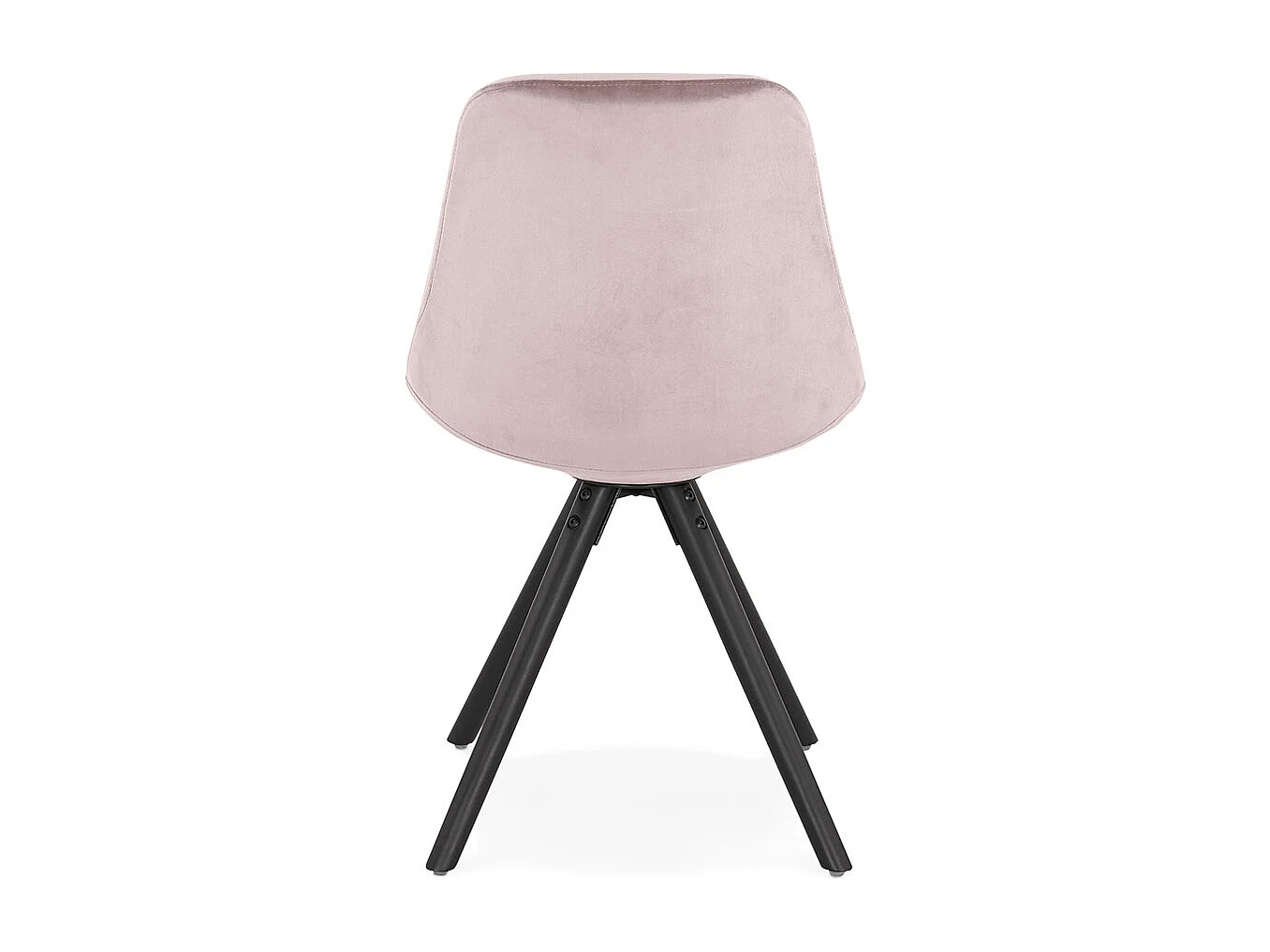 Vintage-Stuhl - RICKY - roze - 48x56x84 cm