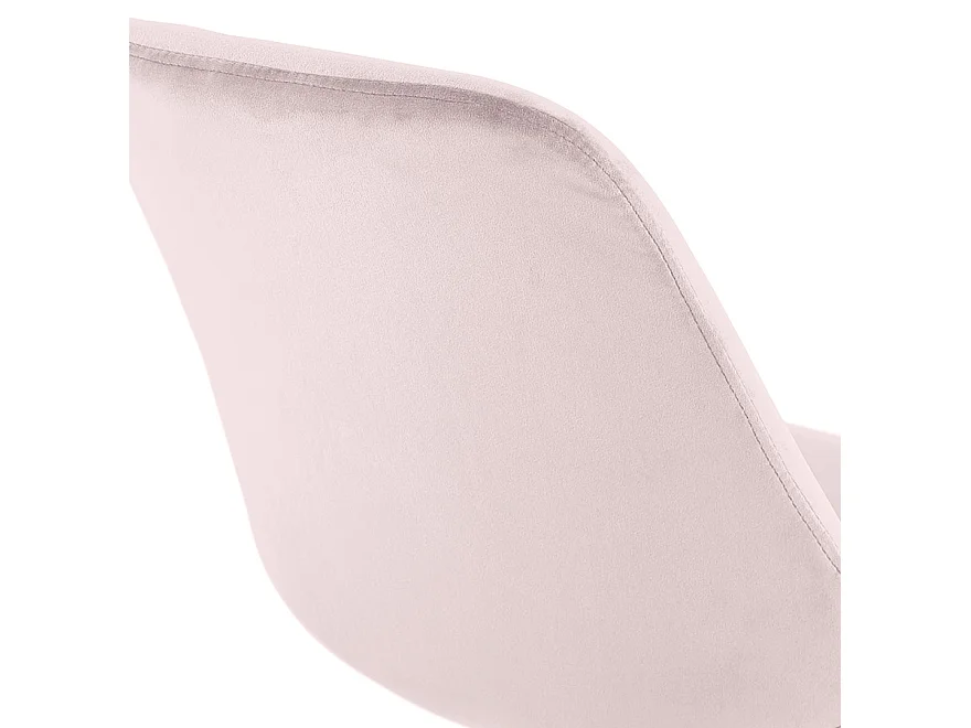 Vintage-Stuhl - RICKY - roze - 48x56x84 cm