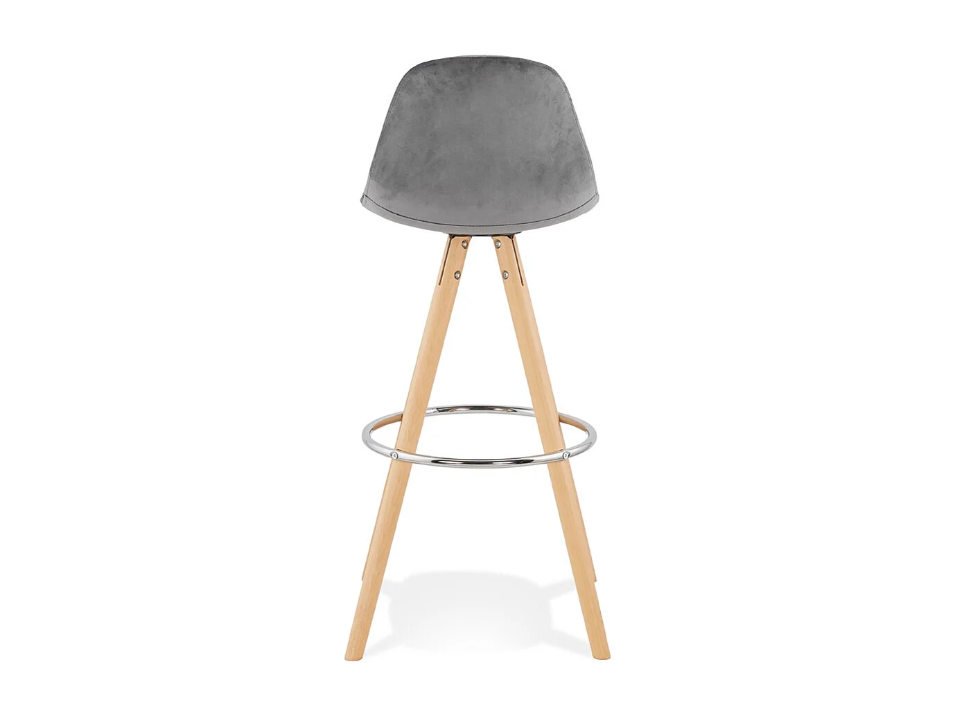 Barhocker - SPIRIT - grijs - 41x41x97 cm