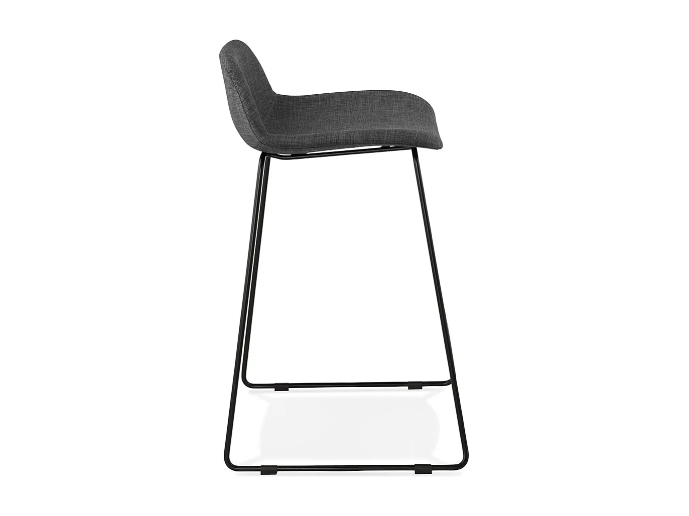 Mittelhoher Snackhocker - MOSKOW  - grijs - 49x53x85 cm