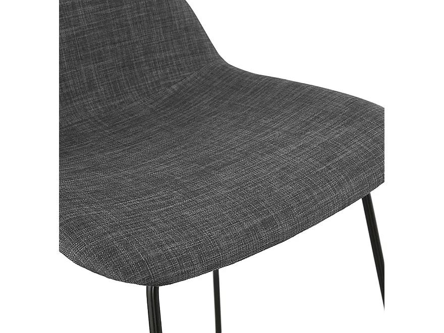 Mittelhoher Snackhocker - MOSKOW  - grijs - 49x53x85 cm