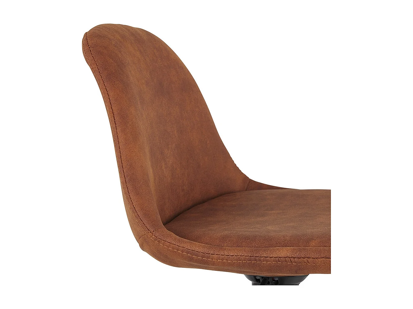 Verstellbarer Hocker - CROUPION - braun - 45x45x87-107 cm