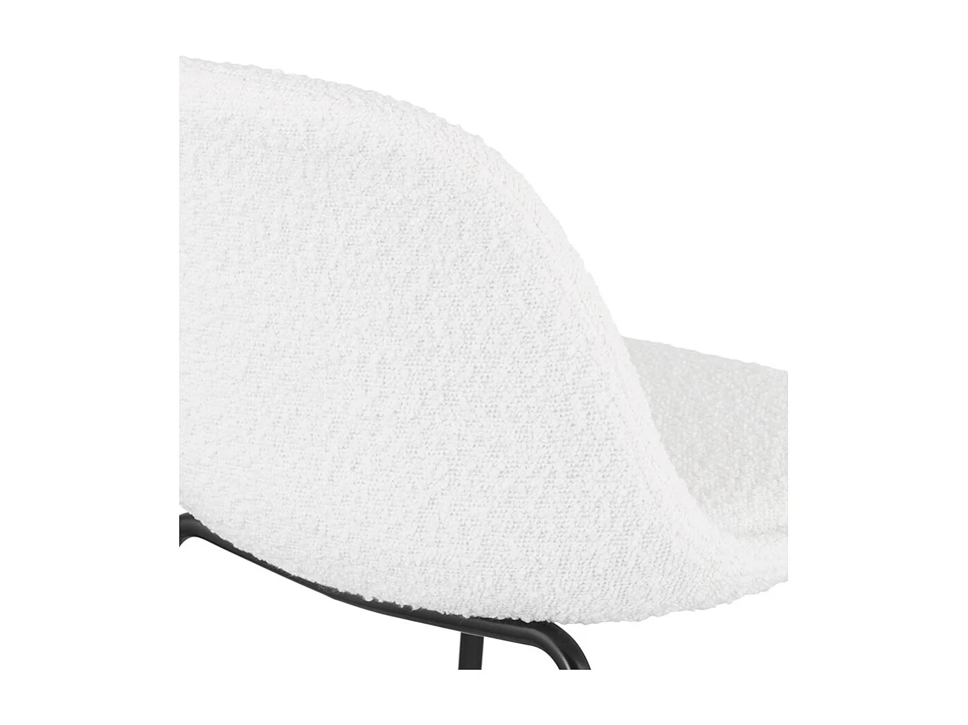 Sgabello snack a media altezza -PLUMAR - Bianco - 41x41x89 cm