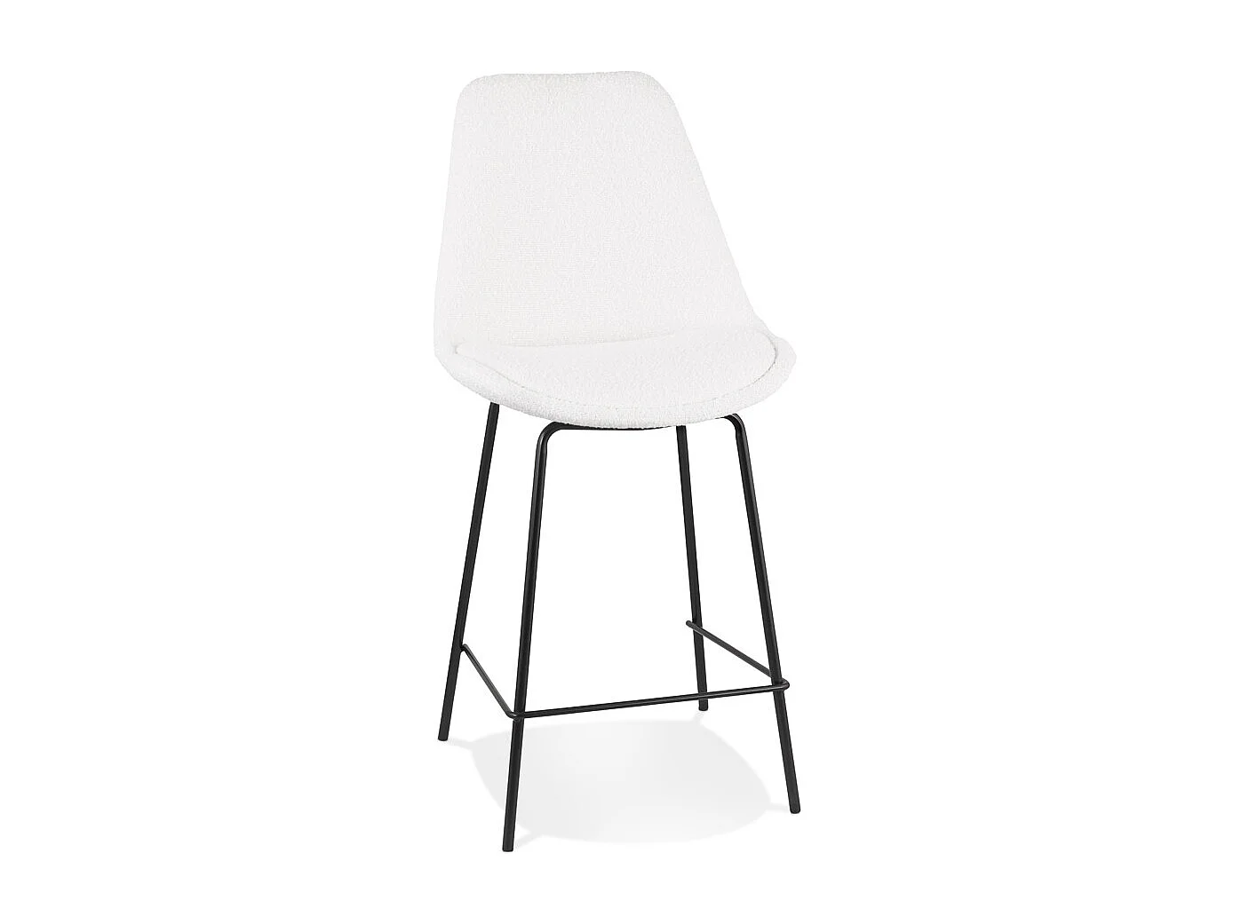 Snackhocker - LEONIE - wit - 49x45x105 cm