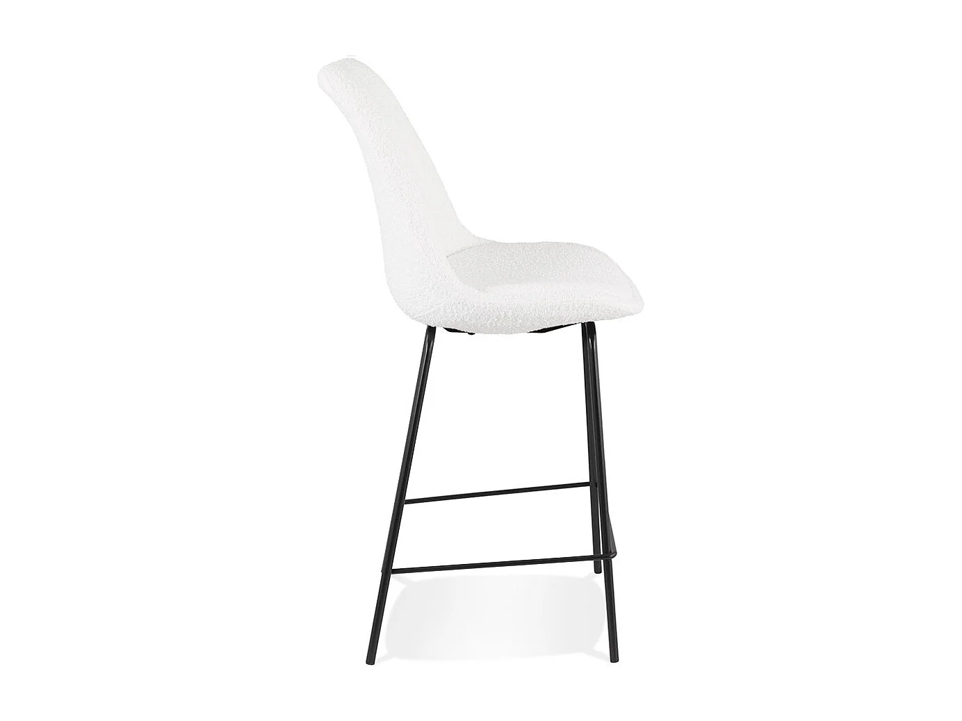 Snackhocker - LEONIE - wit - 49x45x105 cm