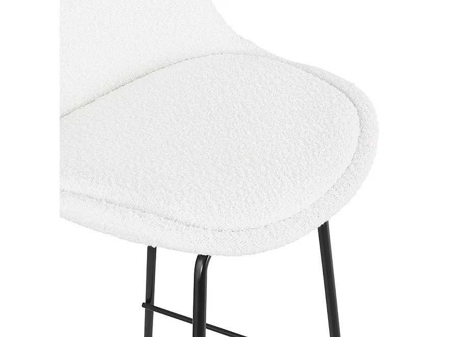 Snackhocker - LEONIE - wit - 49x45x105 cm