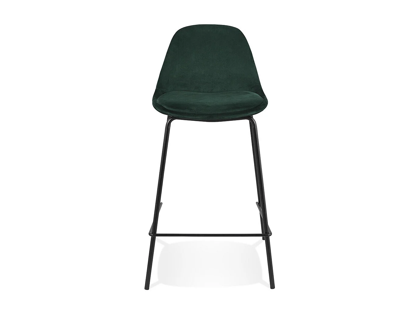 Mittelhoher Snackhocker - FENTON - Groen - 41x41x89 cm