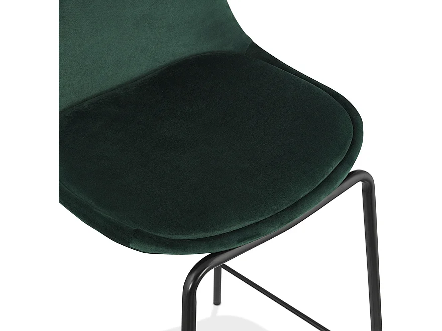 Mittelhoher Snackhocker - FENTON - Groen - 41x41x89 cm