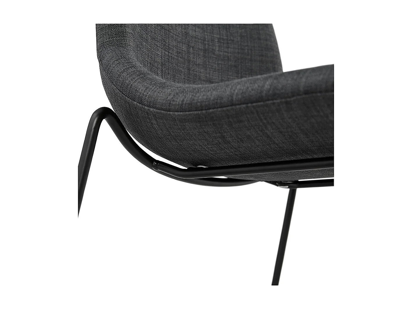 Sgabello snack a media altezza -EKTOR - Grigio - 54x52x101 cm