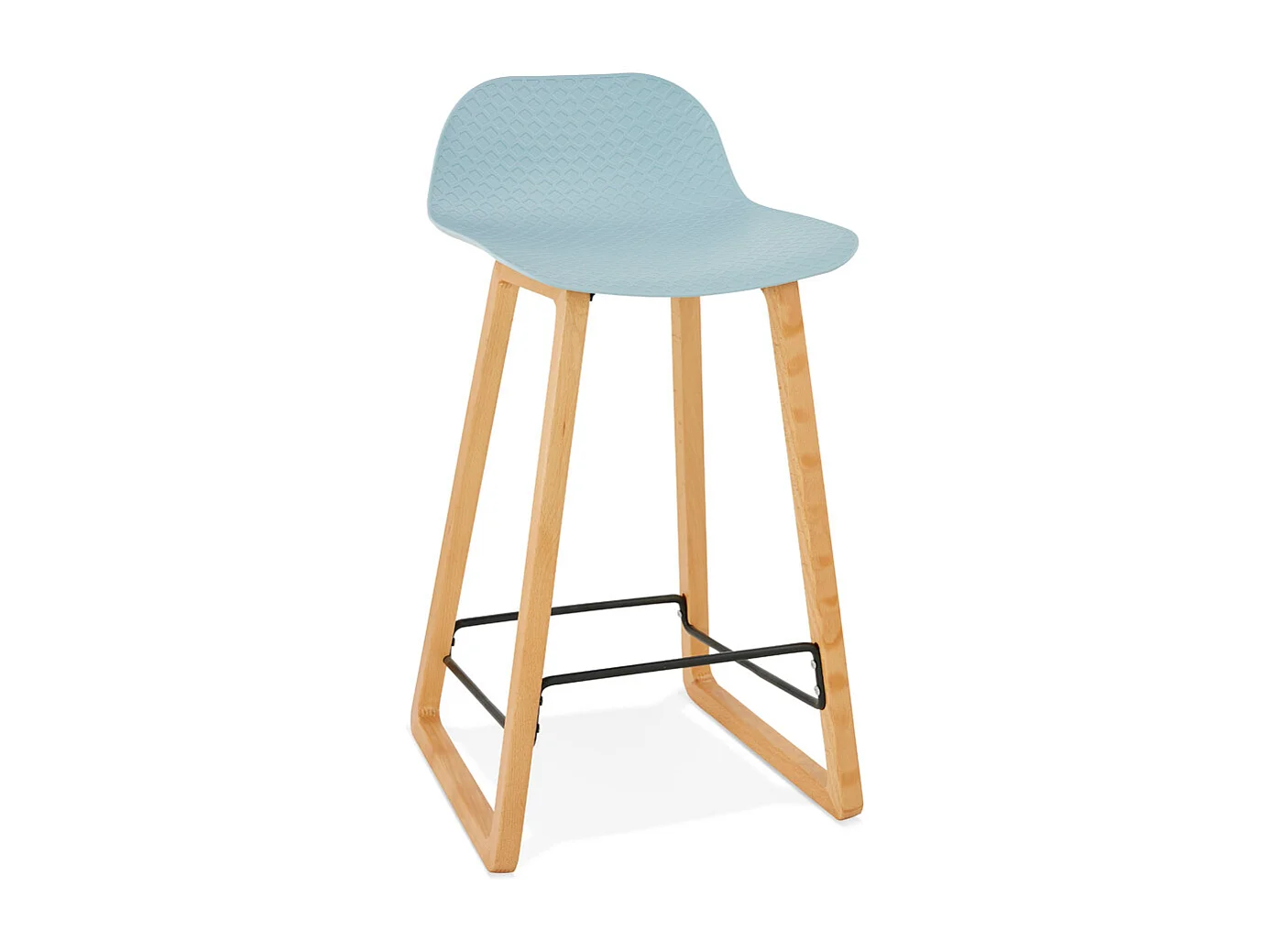 Snackhocker - MAKI MINI - Blau - 46x47x86,5 cm