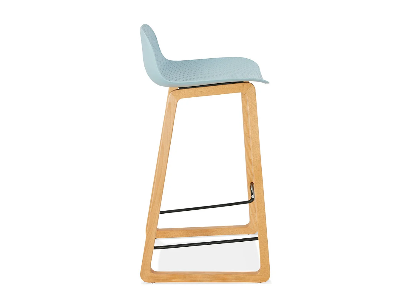 Snackhocker - MAKI MINI - Blau - 46x47x86,5 cm