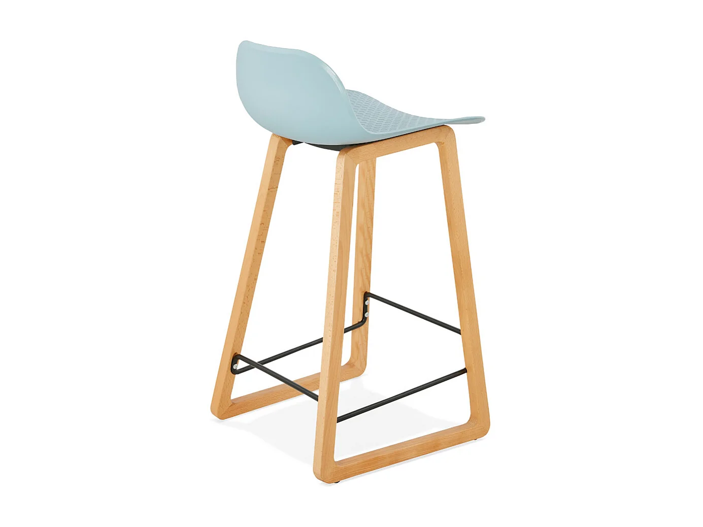 Snackhocker - MAKI MINI - Blau - 46x47x86,5 cm