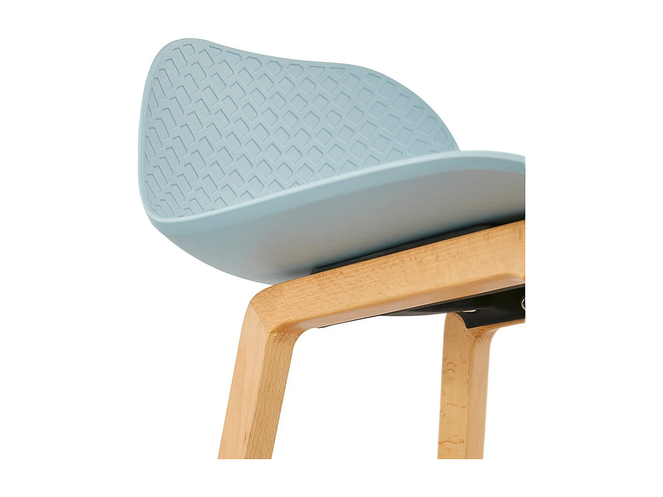 Snackhocker - MAKI MINI - Blau - 46x47x86,5 cm