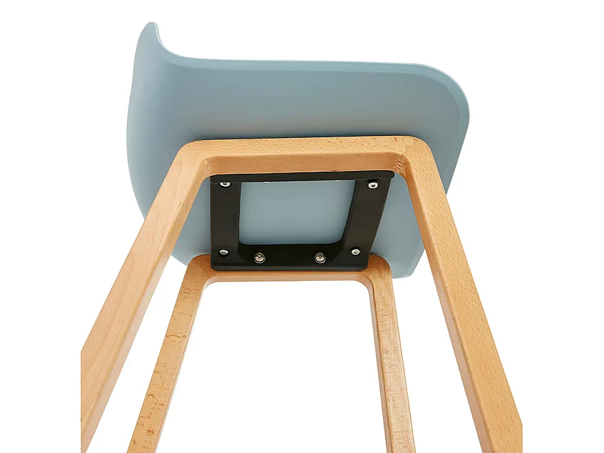 Snackhocker - MAKI MINI - Blau - 46x47x86,5 cm