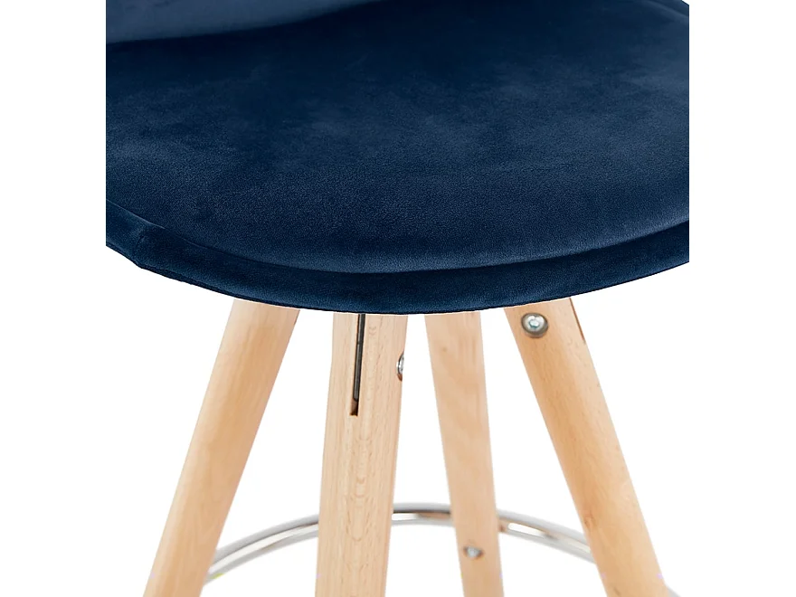 Sgabello per snack -SPIRIT - Blu - 41x41x87 cm