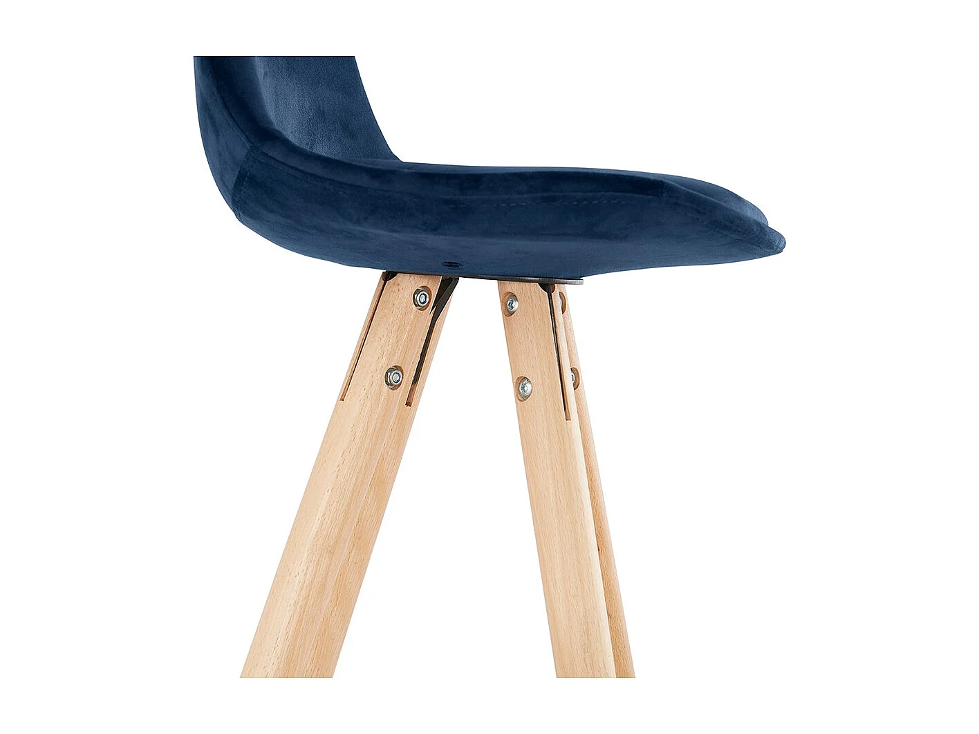 Sgabello per snack -SPIRIT - Blu - 41x41x87 cm