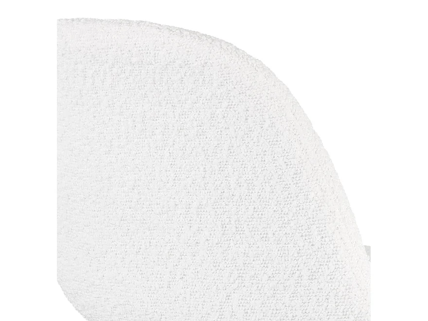 Sgabello per snack -CLARISSE - Bianco - 41x41x87 cm