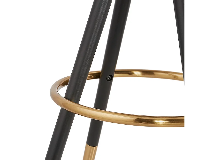 Sgabello per snack -CLARISSE - Bianco - 41x41x87 cm