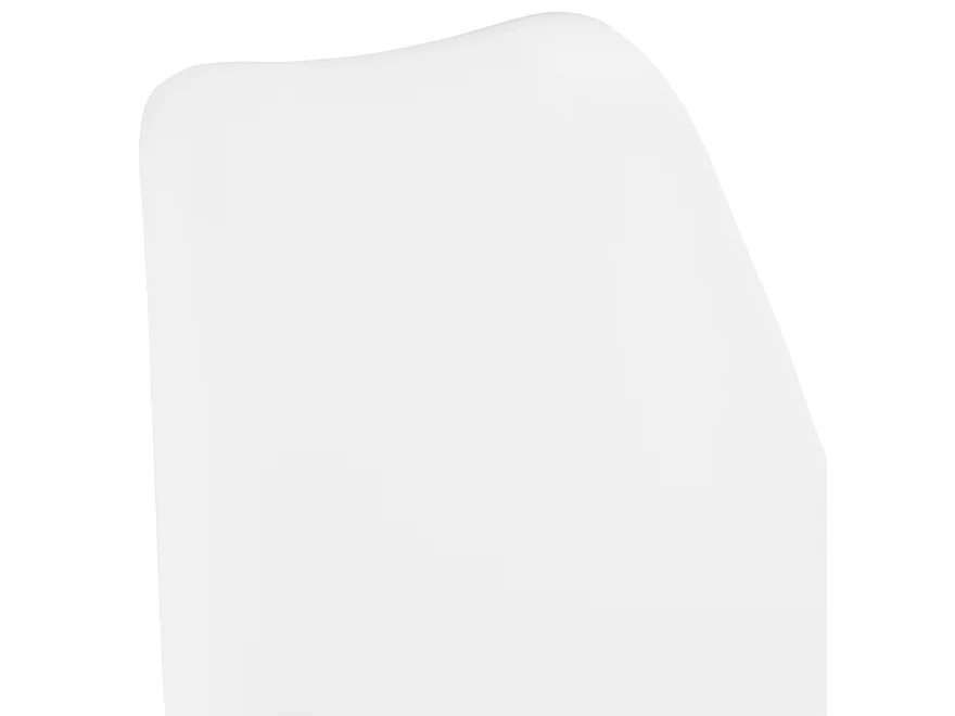 Tabouret de Bar Design "Mitchell" 115cm Blanc & Noir