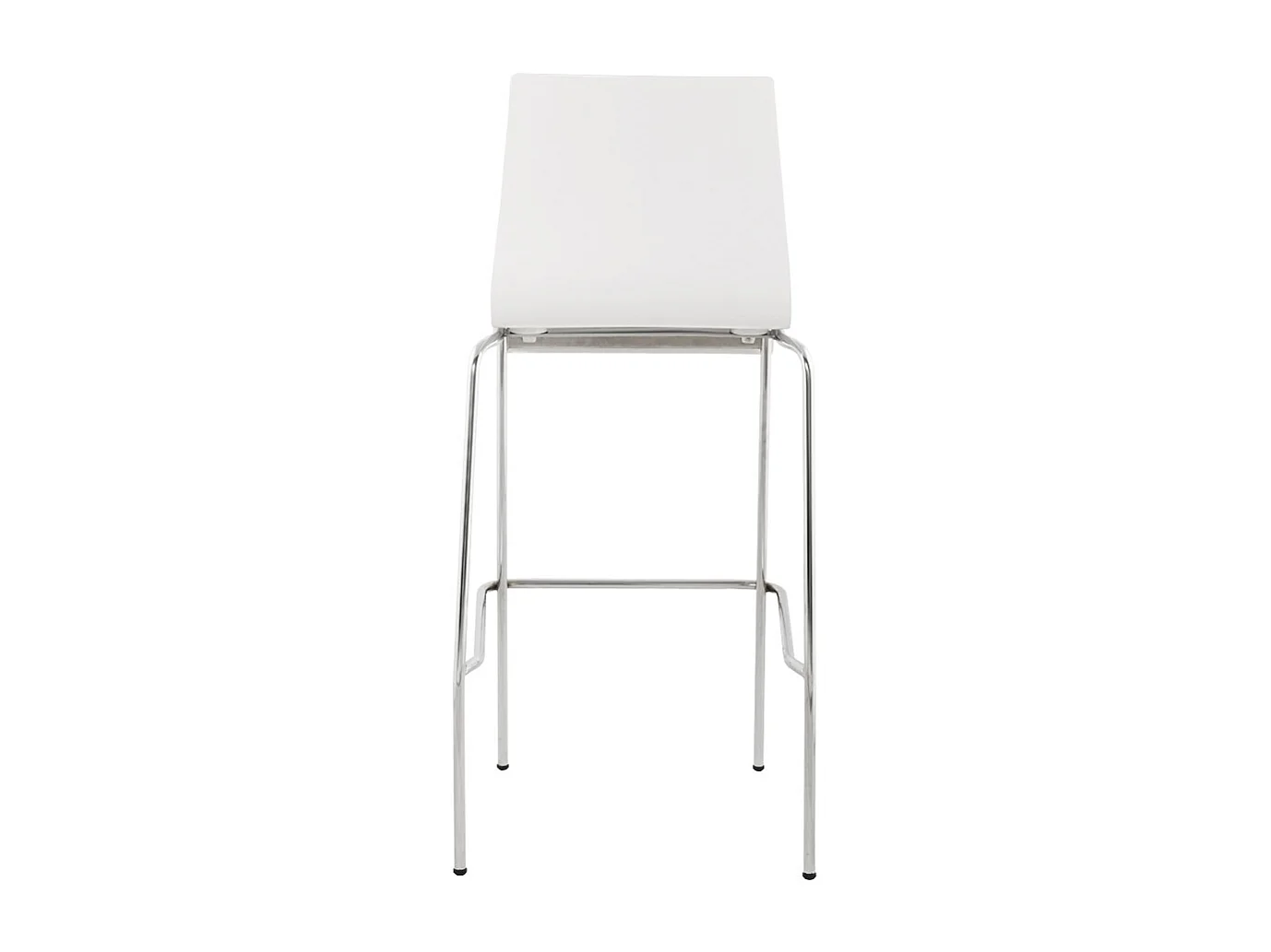 Hoher Hocker - KWATRO - wit - 50x49x104 cm